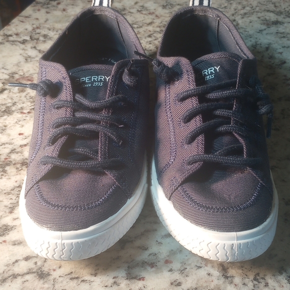Sperry boat shoes navy blue size 6 - Picture 3 of 5